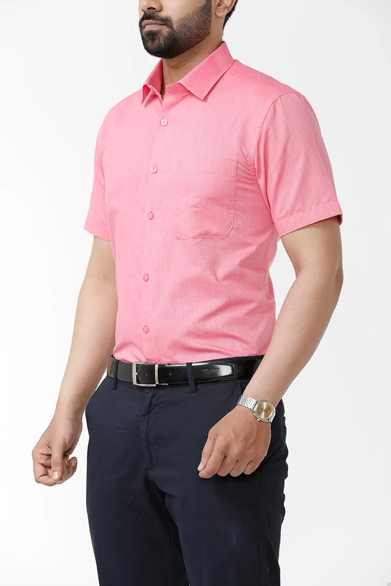 Luxor - Dark Pink Formal Shirts for Men | Ariser