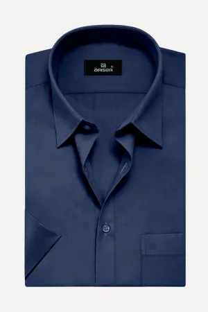 Luxor - Navy Blue Formal Shirts for Men | Ariser