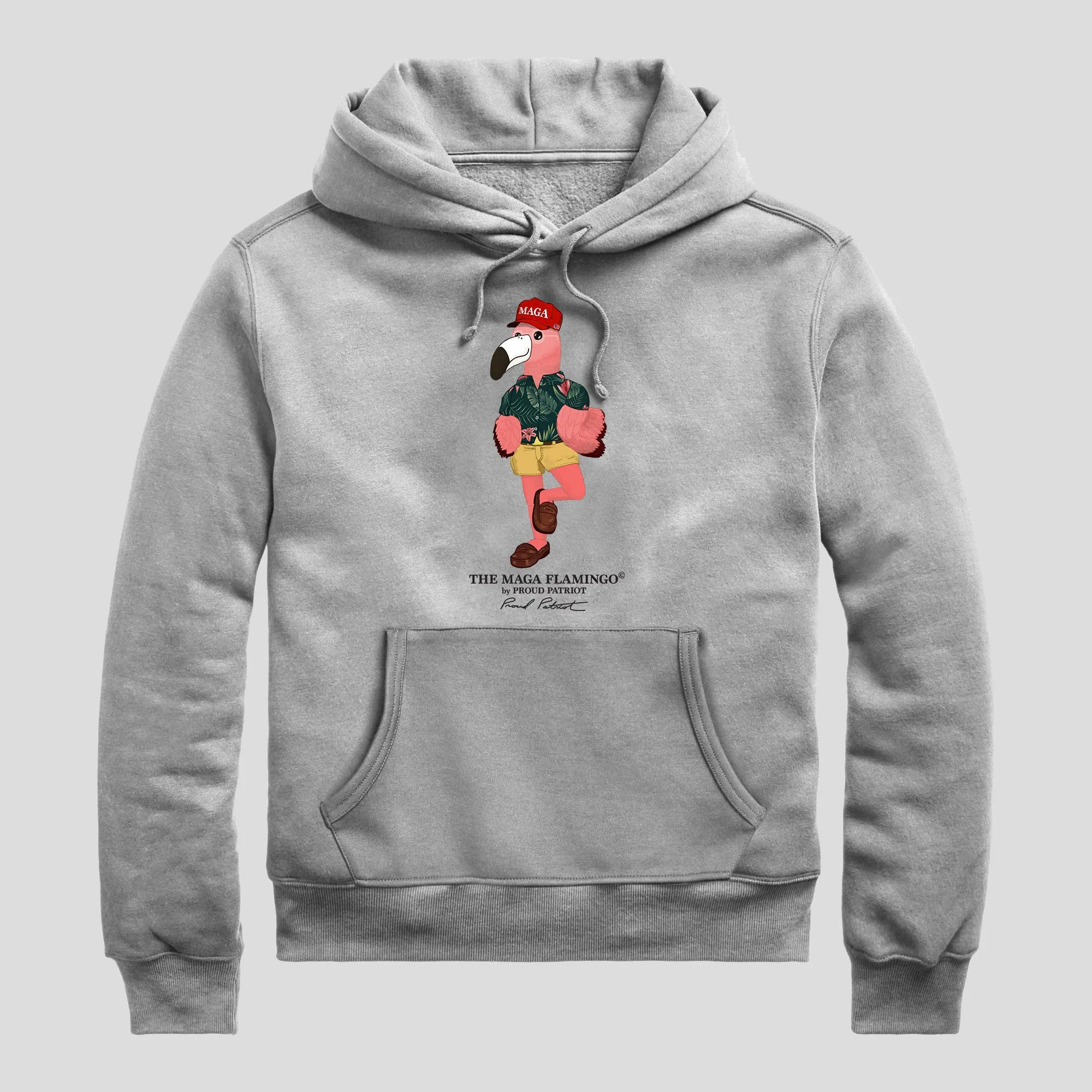 MAGA Flamingo Hooded Sweatshirt