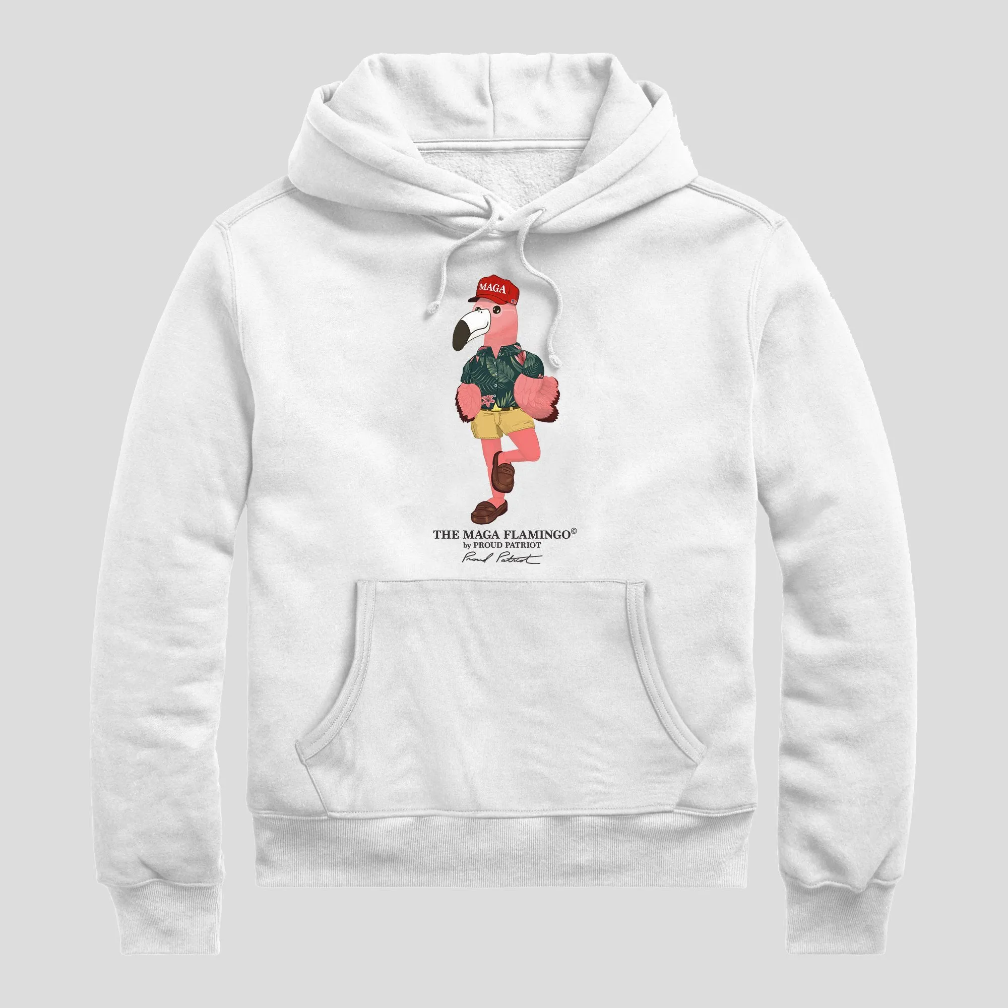 MAGA Flamingo Hooded Sweatshirt