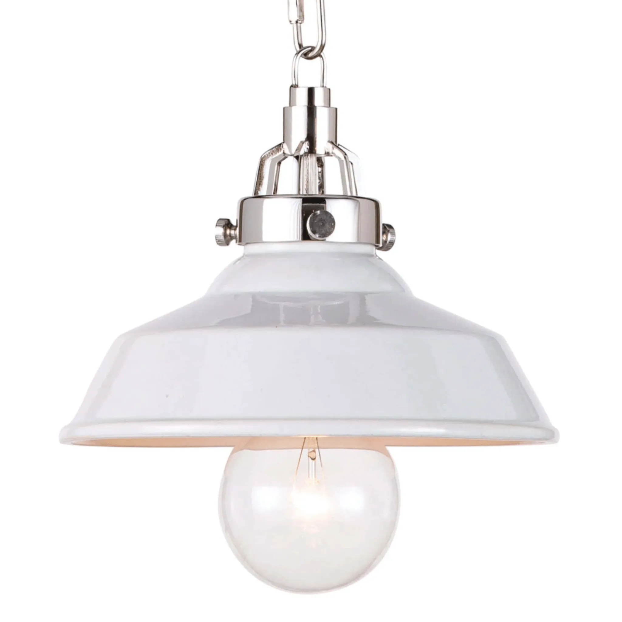 Maine Pendant -  Small White