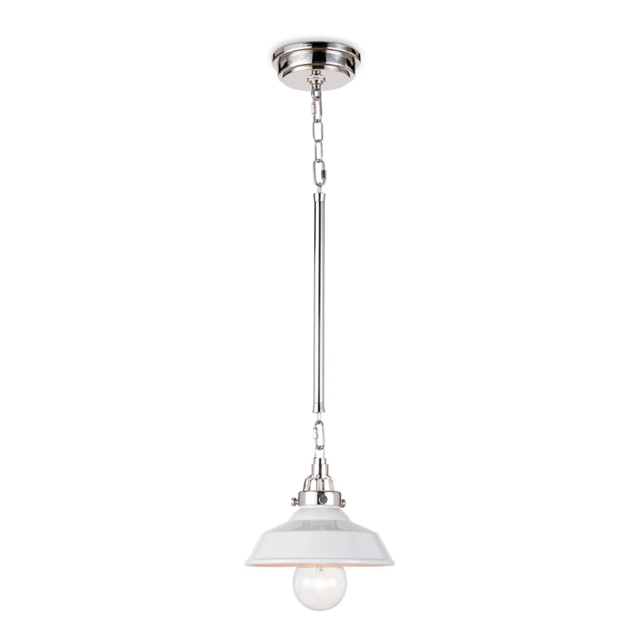Maine Pendant -  Small White