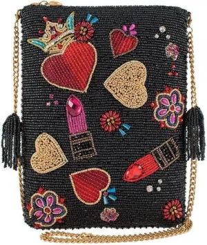 Make Me Up Crossbody Handbag - Black