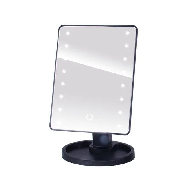 Makeup Mirrors With Adjustable LED Light 16/22 Touch Screen For Beauty Makeup
