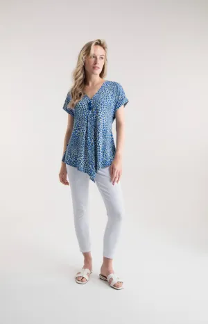 Marble Womens Patterned Top