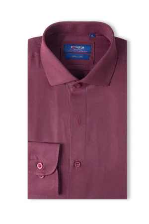 Maroon Shirt-Smart Fit