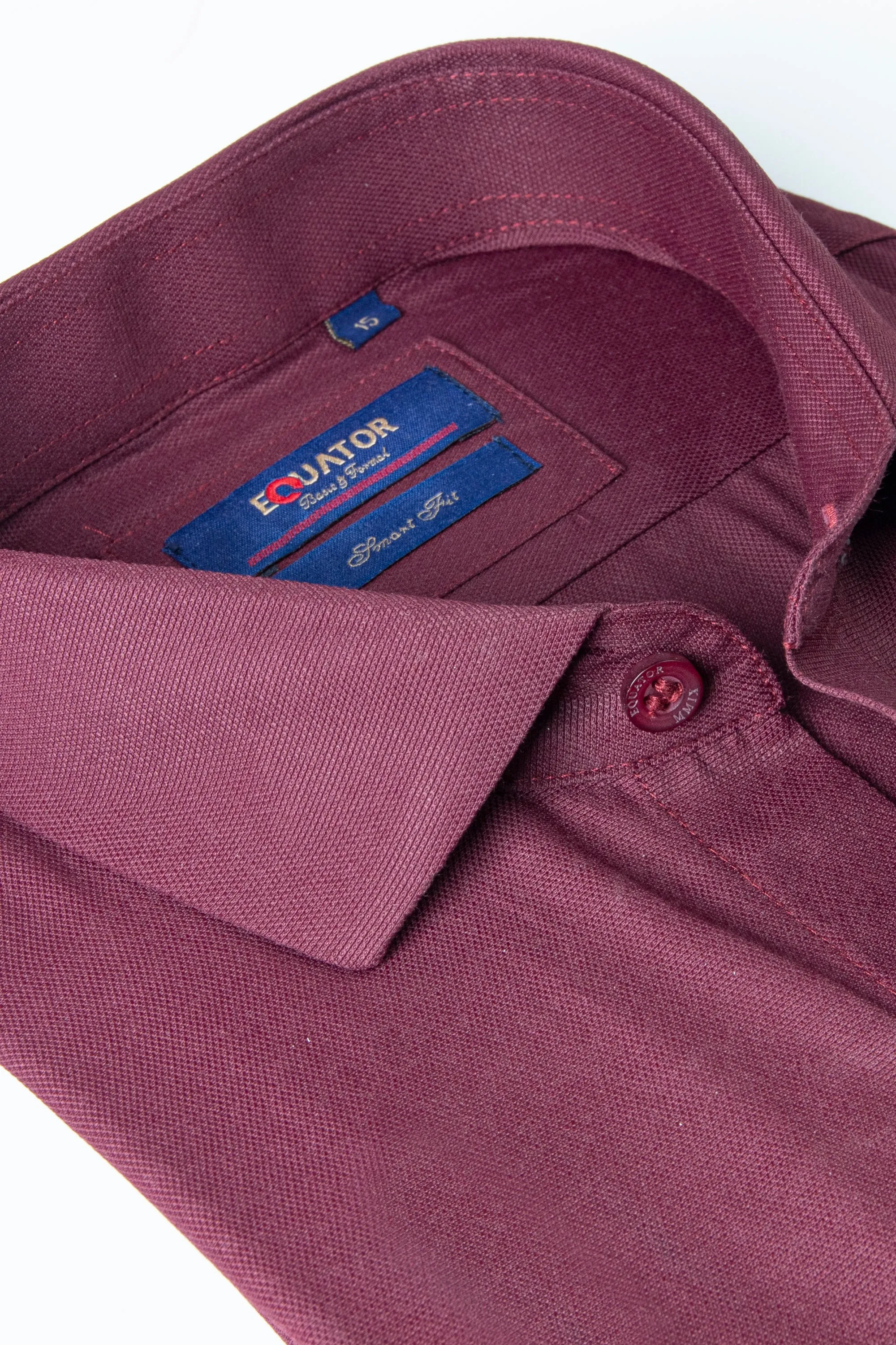 Maroon Shirt-Smart Fit