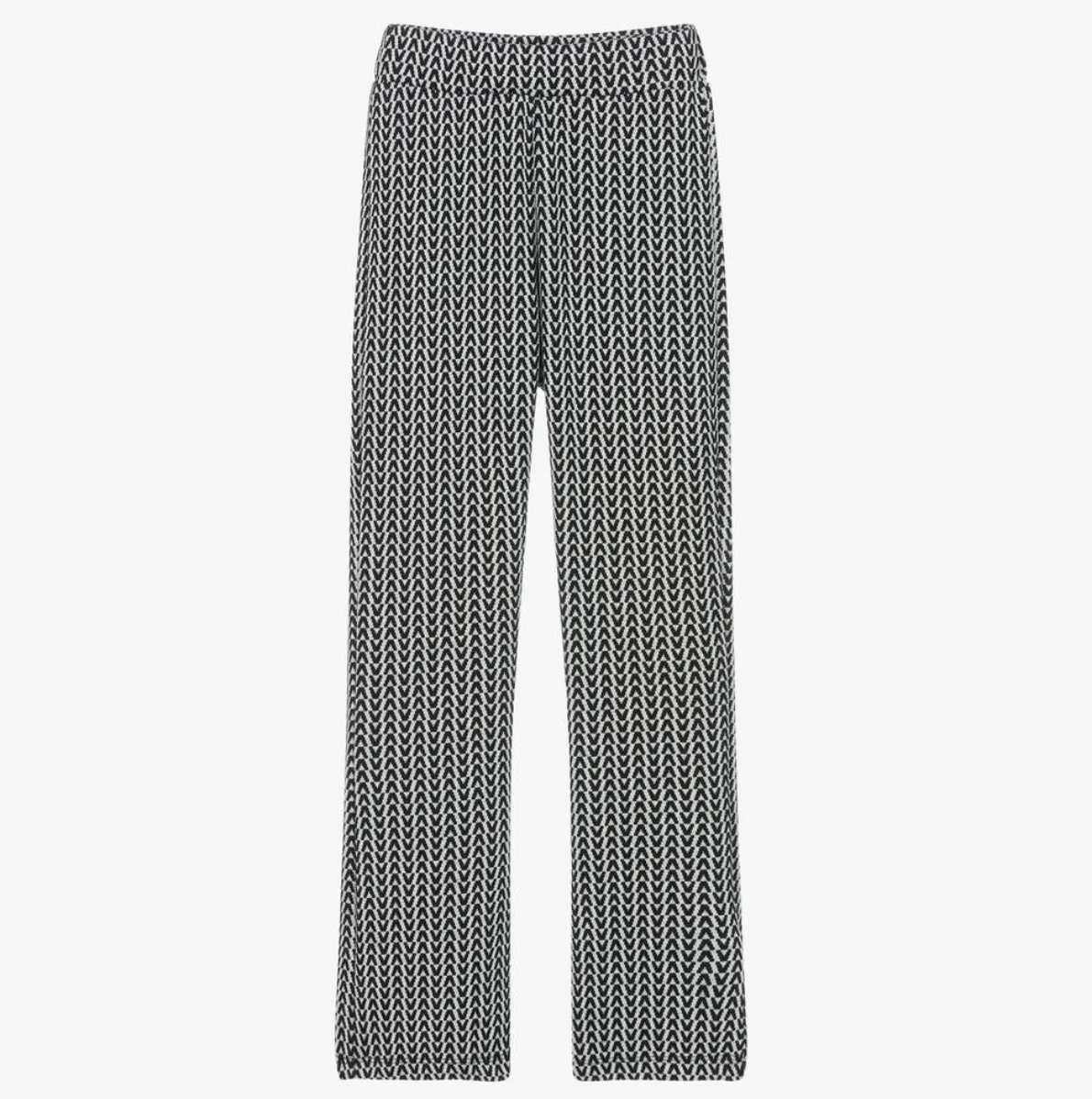 Mayoral Tween Black/White Patterned Leggings
