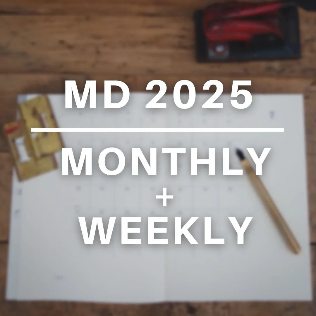 [MD 2025] Diary