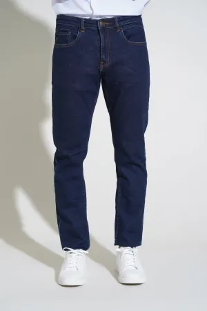 Men's Dark Blue Smart Fit Jeans