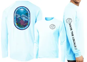 Men’s Performance Save The Locals Dolphins Long Sleeve