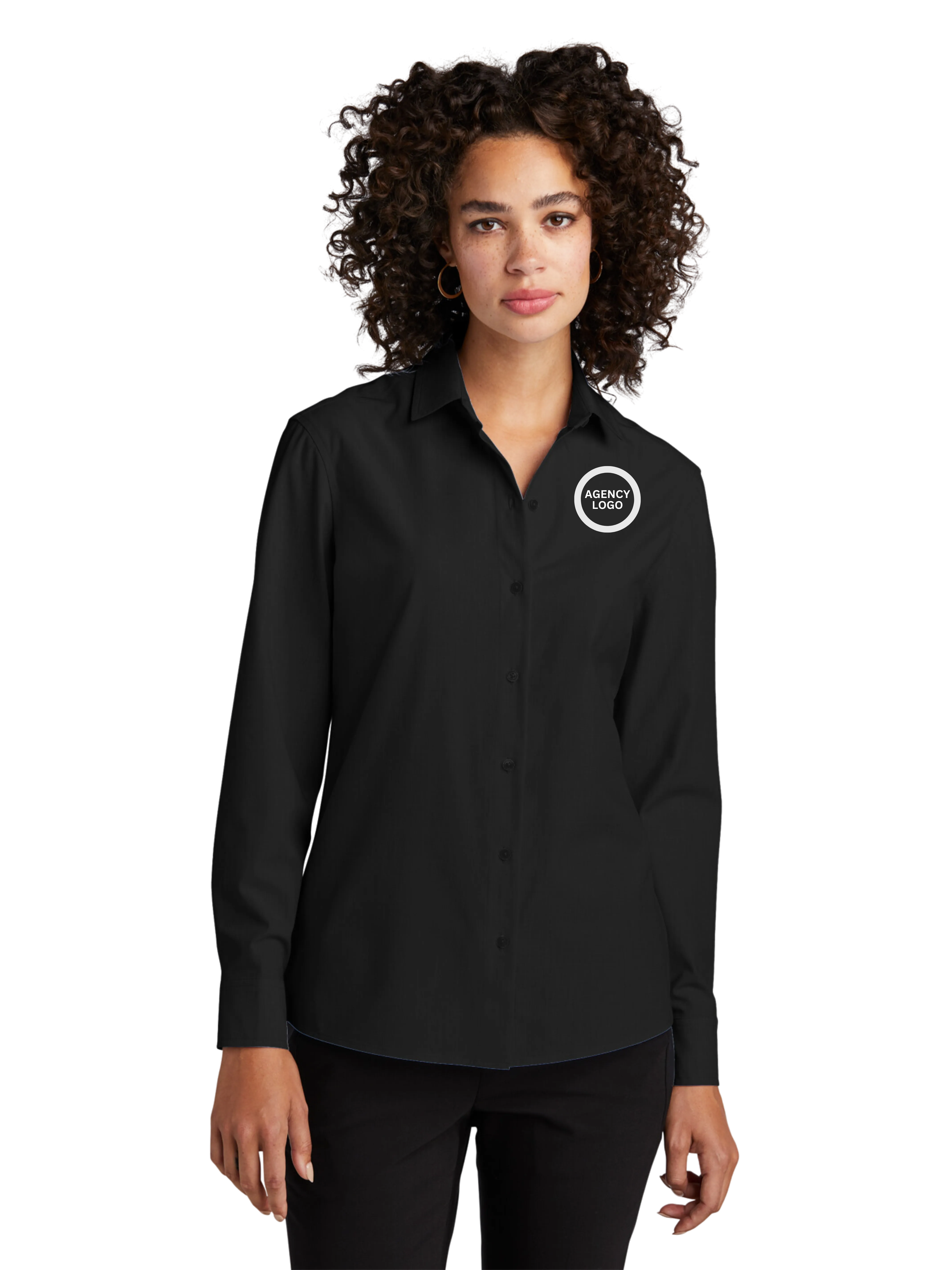 Mercer Mettle™ Women’s Long Sleeve Stretch Woven Shirt