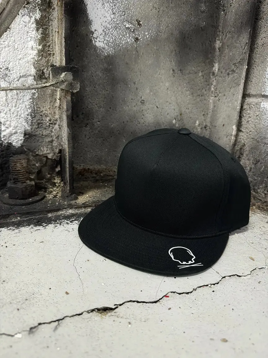 METAL HEAD SIDE STYLE  BLACK HAT