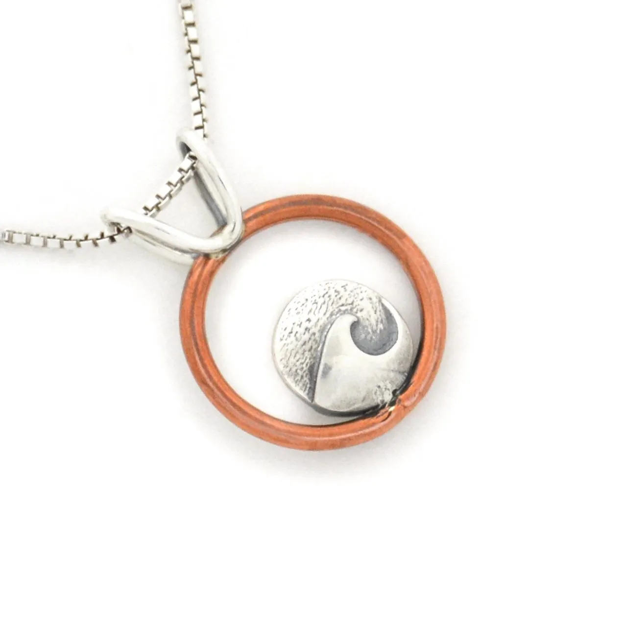 Mini Cresting Wave Pendant