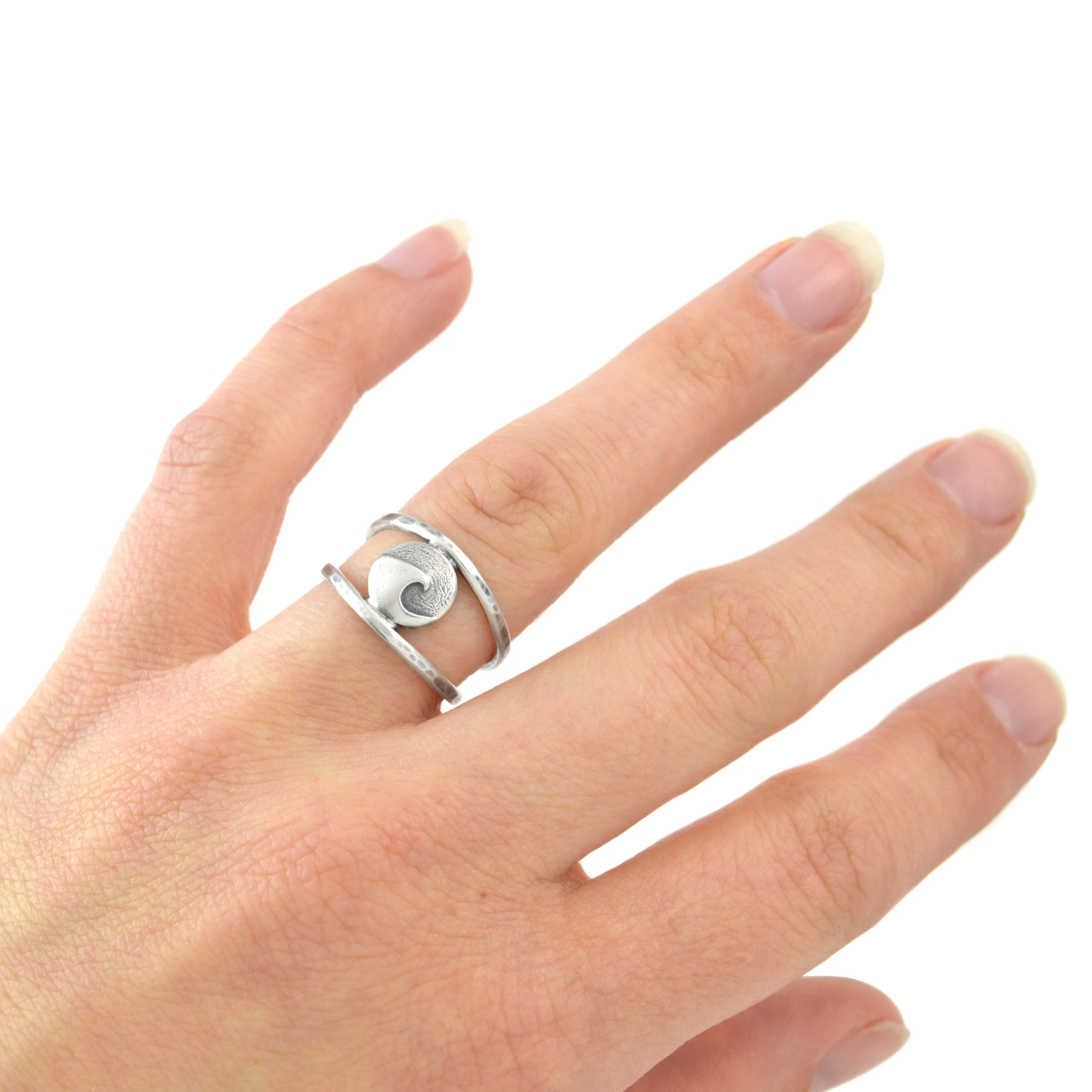 Mini Cresting Wave Ring