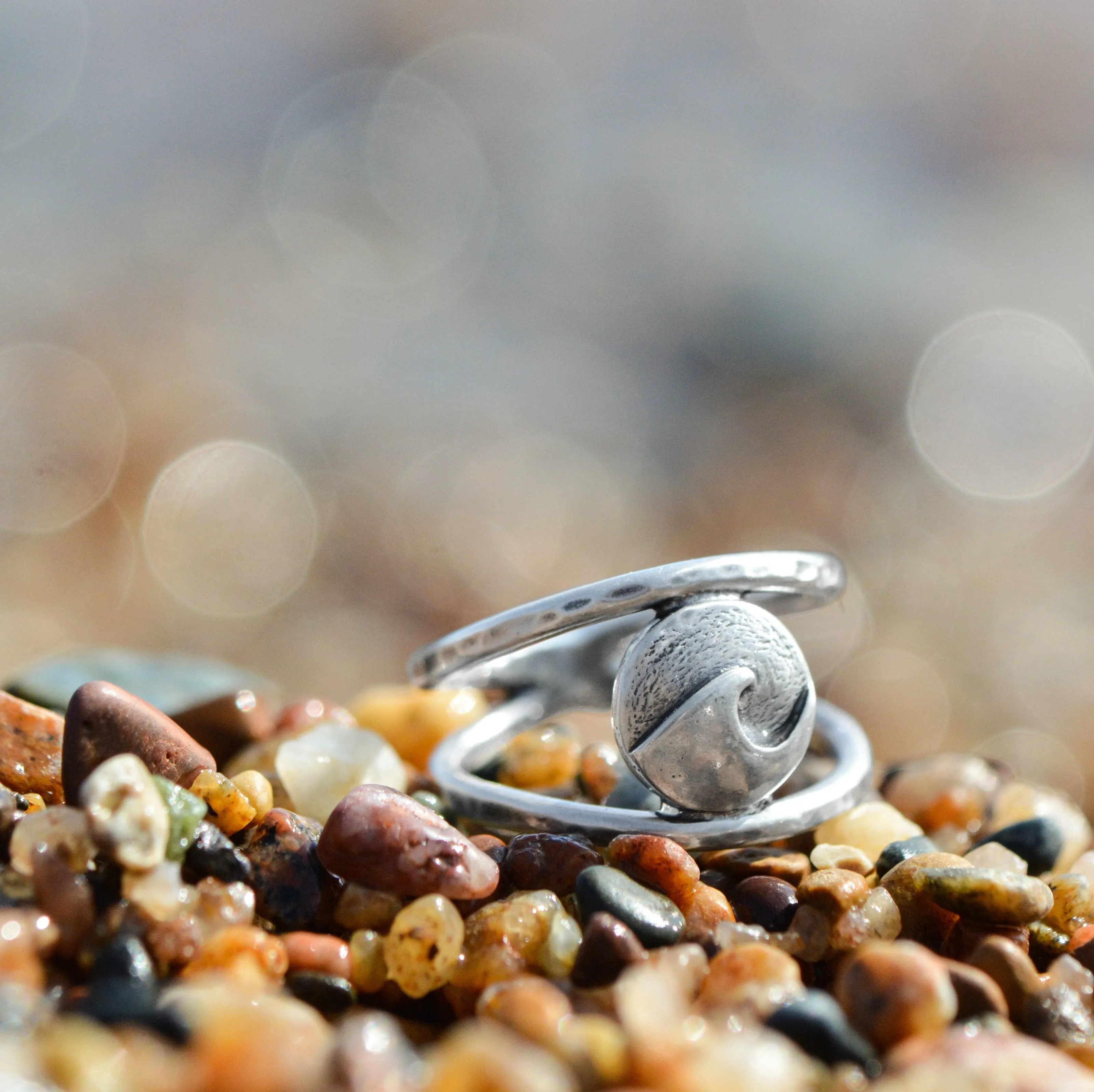 Mini Cresting Wave Ring