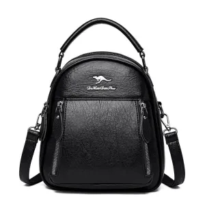 Mini Leather Backpack For Women