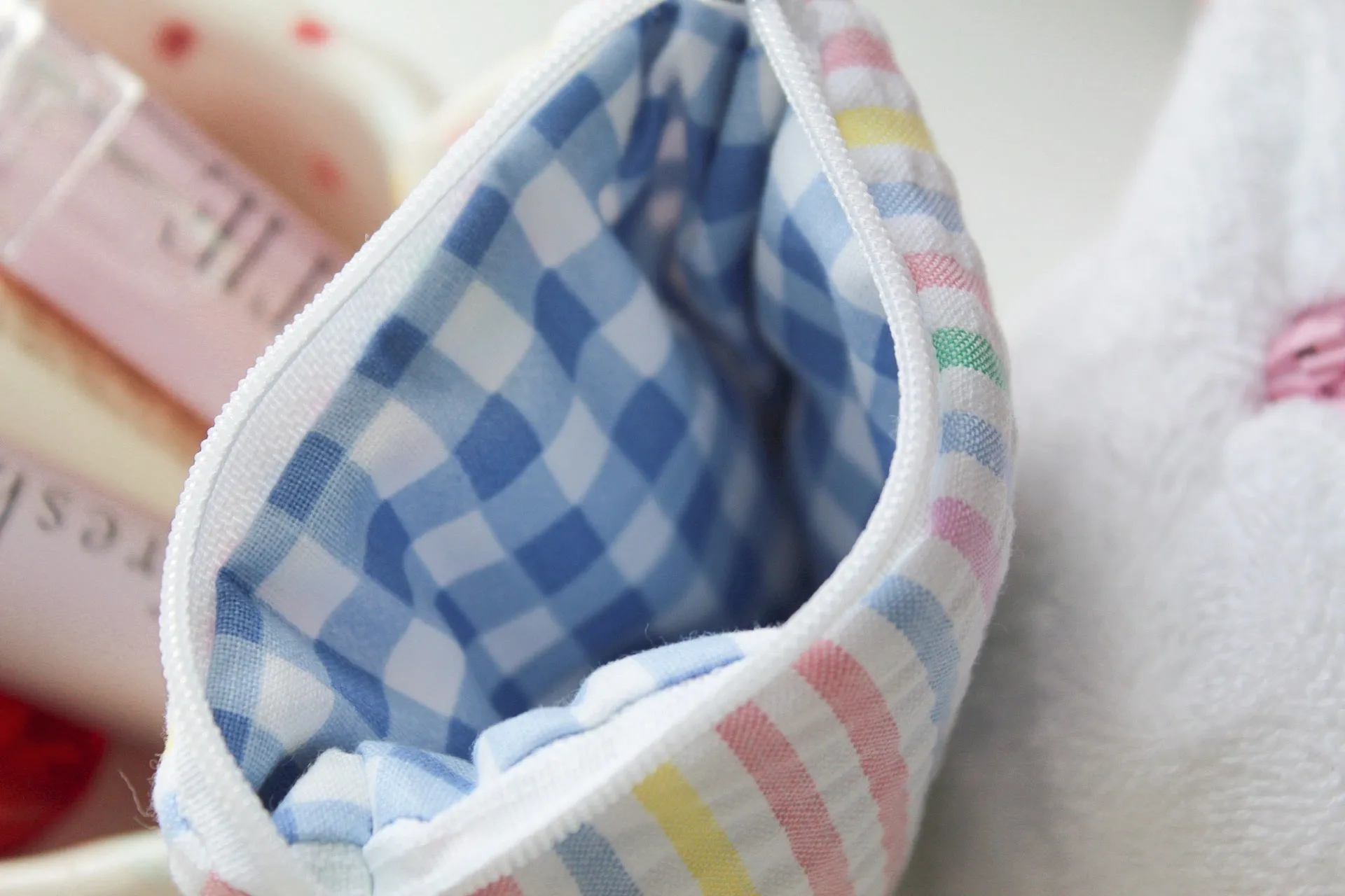 Mini Pouch - Summer Stripe
