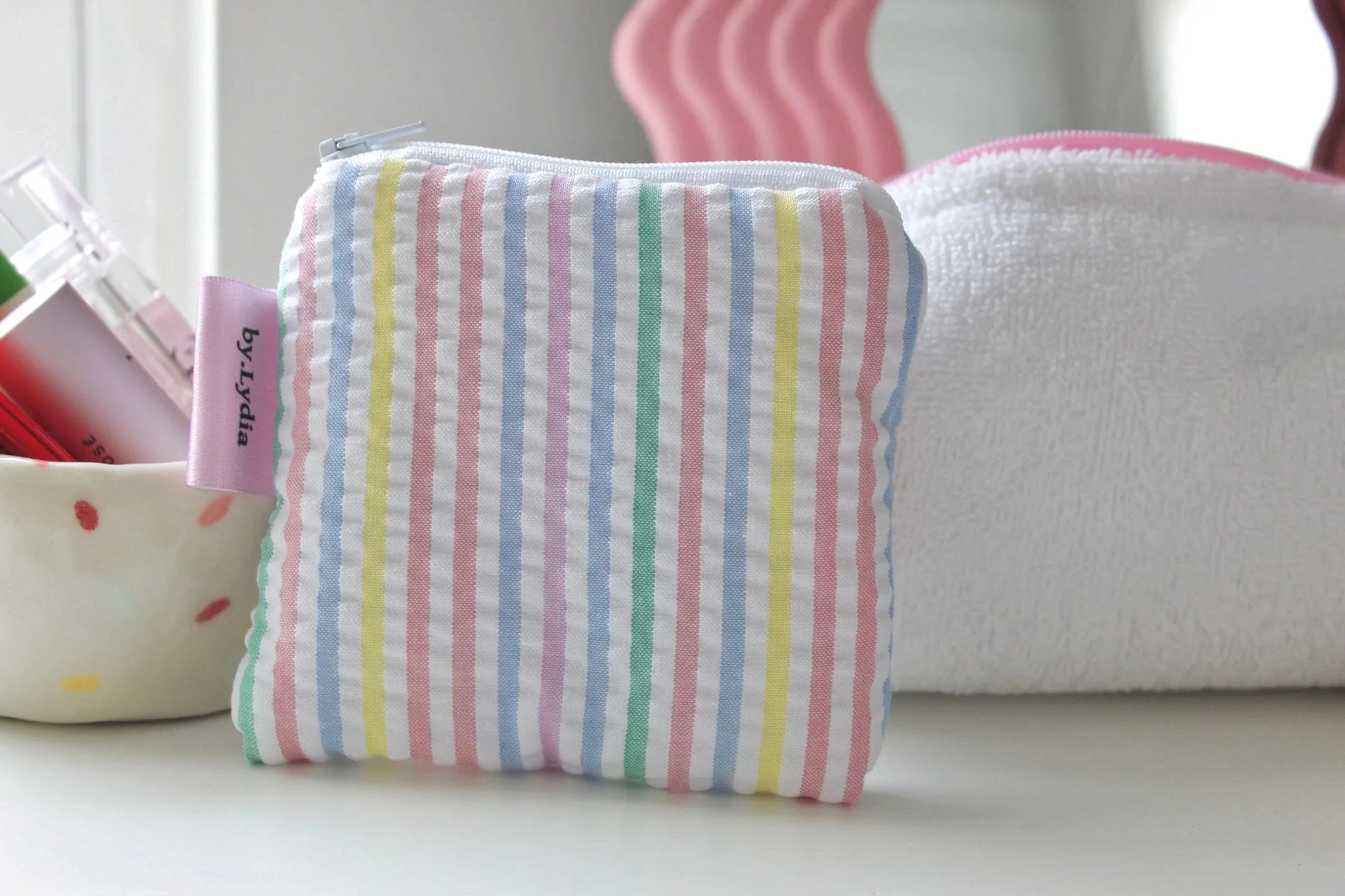 Mini Pouch - Summer Stripe