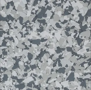 Mint Garage | Epoxy Floor - Flakes