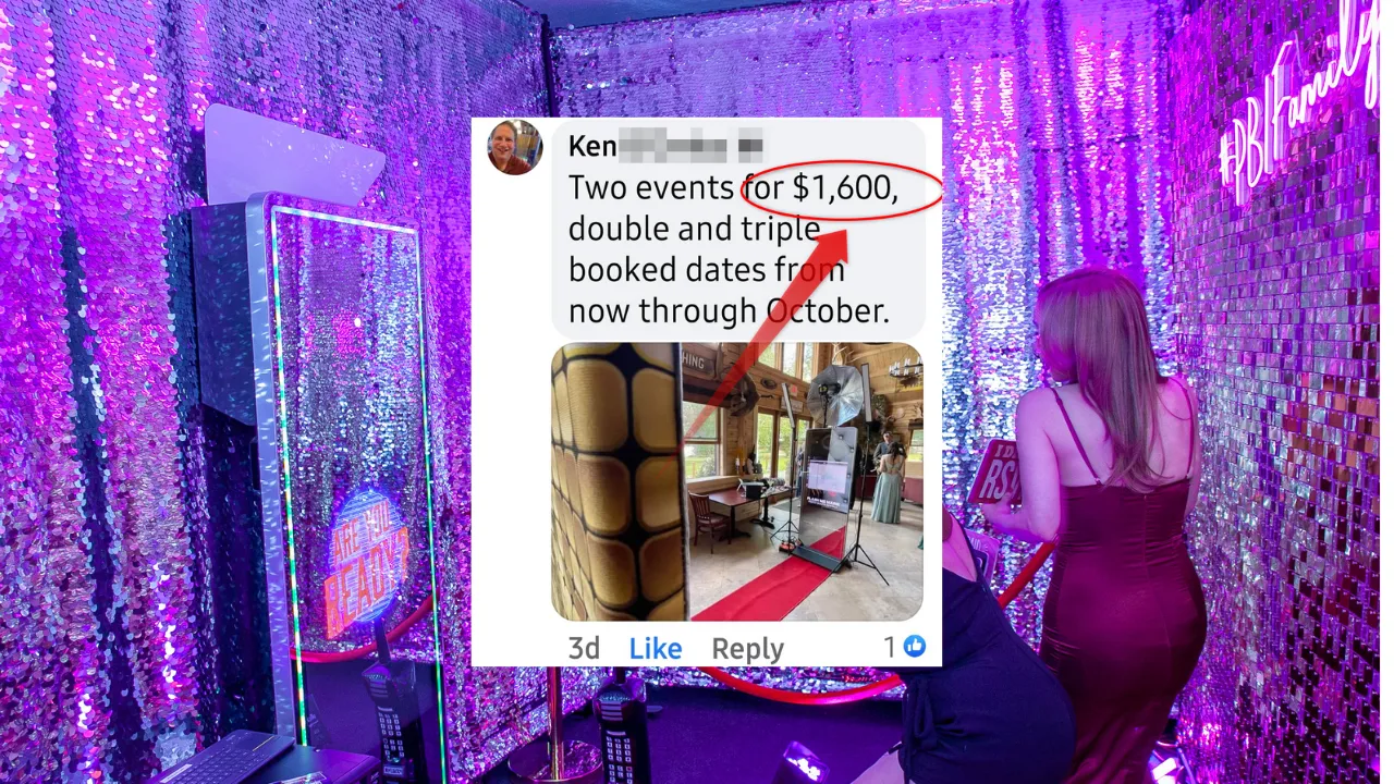 Mirror 4 Flawless Photo Booth - FLOOR Model Unit Only