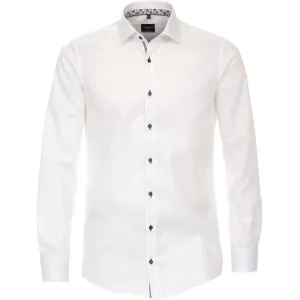 MODERN FIT NAVY BUTTON