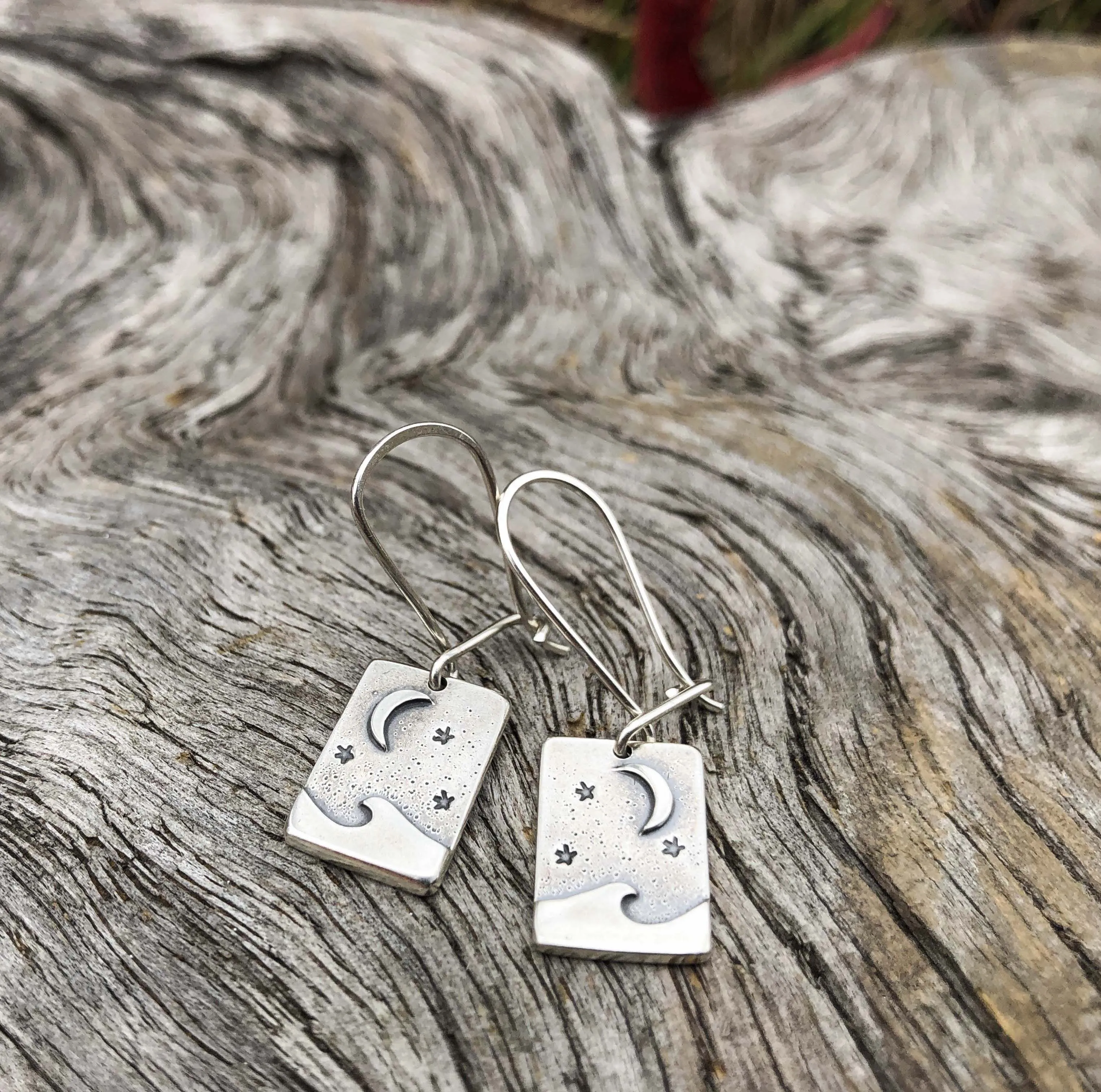 Moonrise on the Lake Earrings