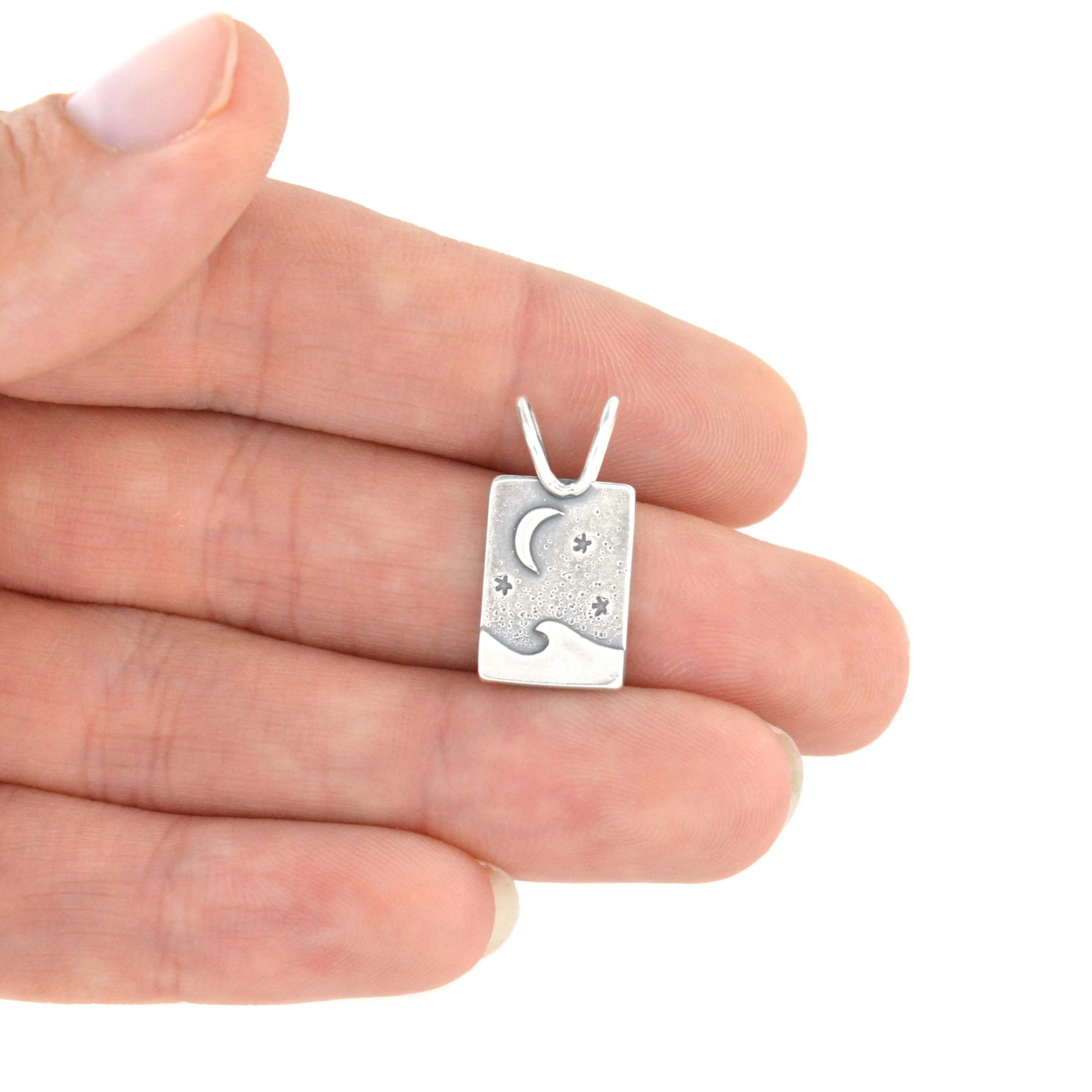 Moonrise on the Lake Pendant