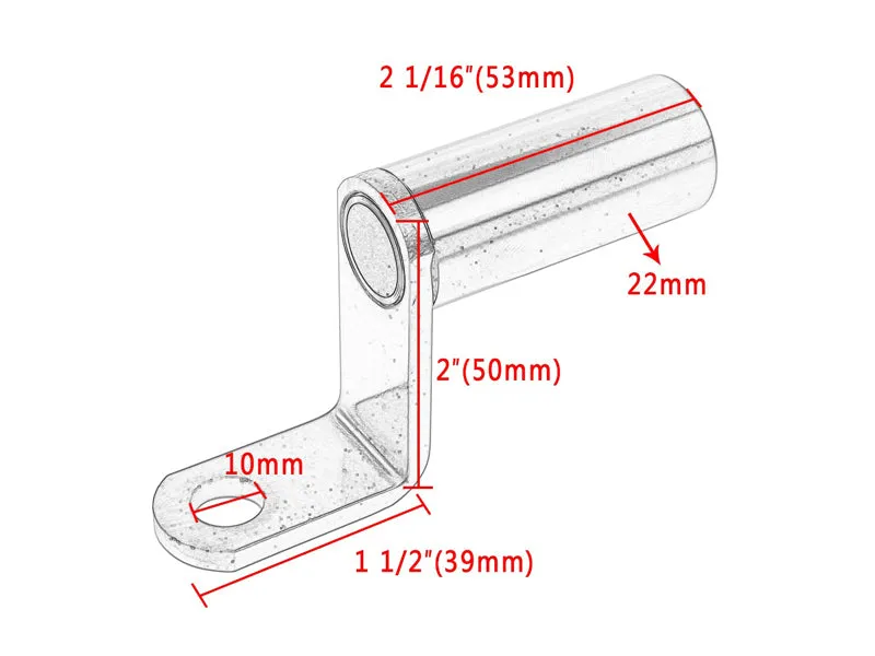 Multi-Function Motorcycle Mirror Mount Extender Bracket Clamp Bar