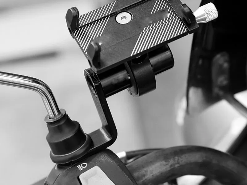 Multi-Function Motorcycle Mirror Mount Extender Bracket Clamp Bar