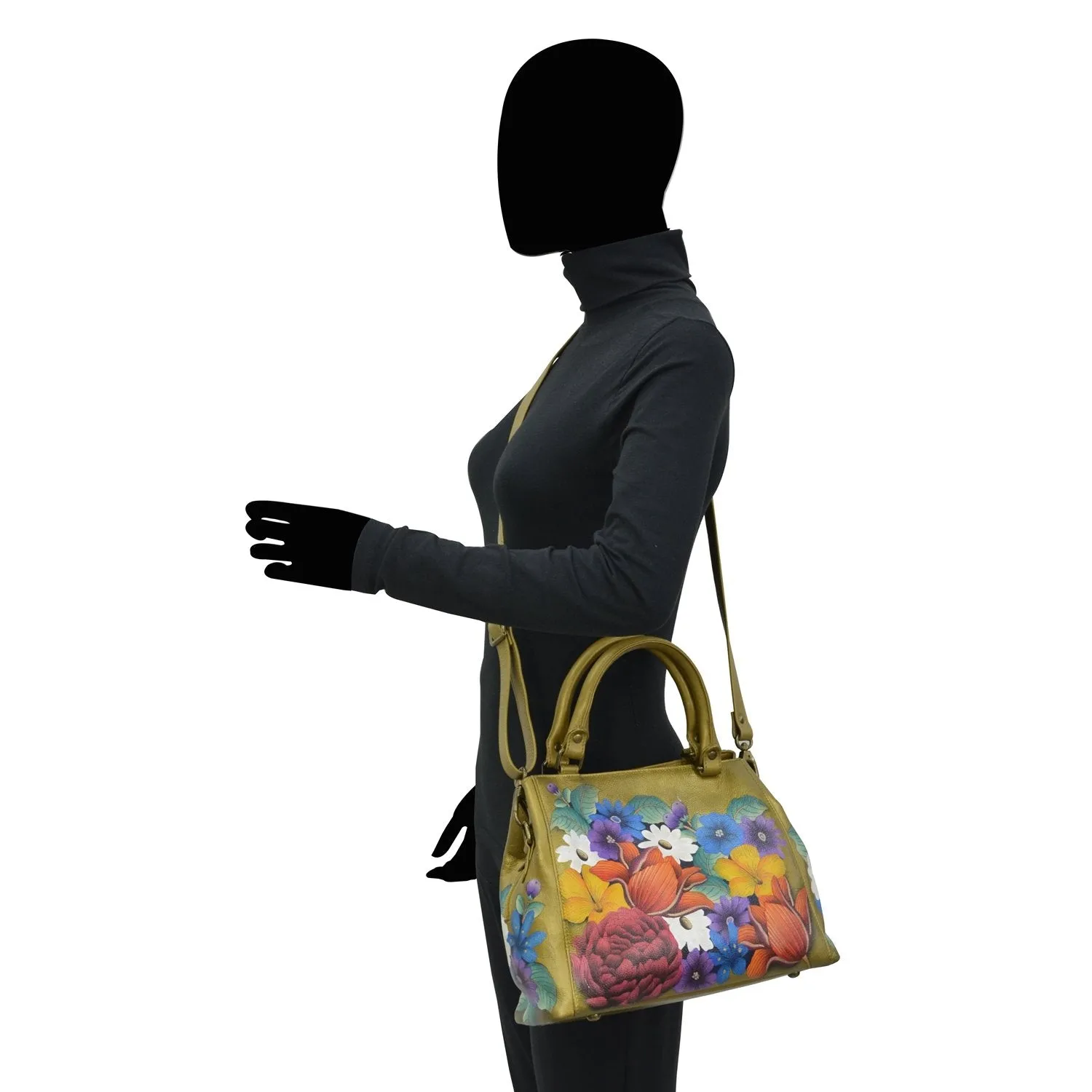 Multi Luxurious Compartment 690 Satchel Versatile -