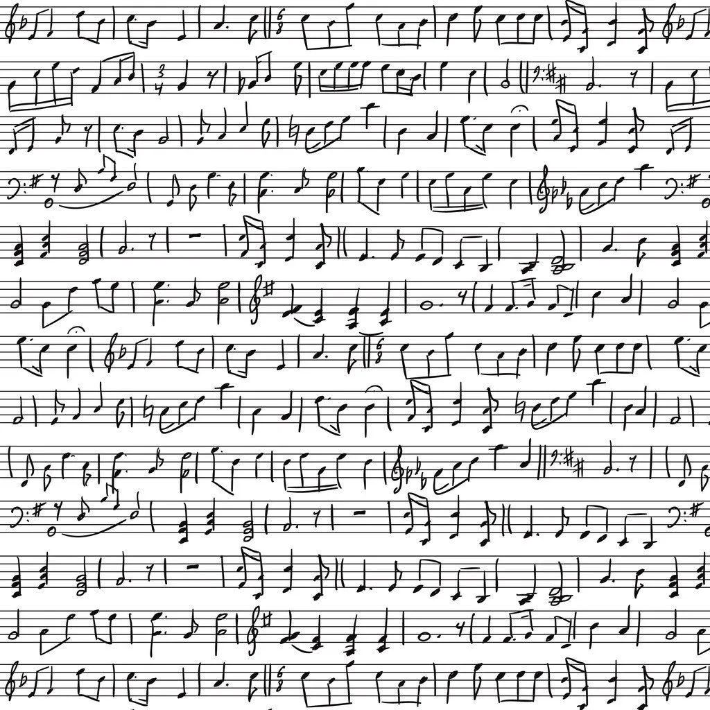 Music Adhesive Vinyl Sheet