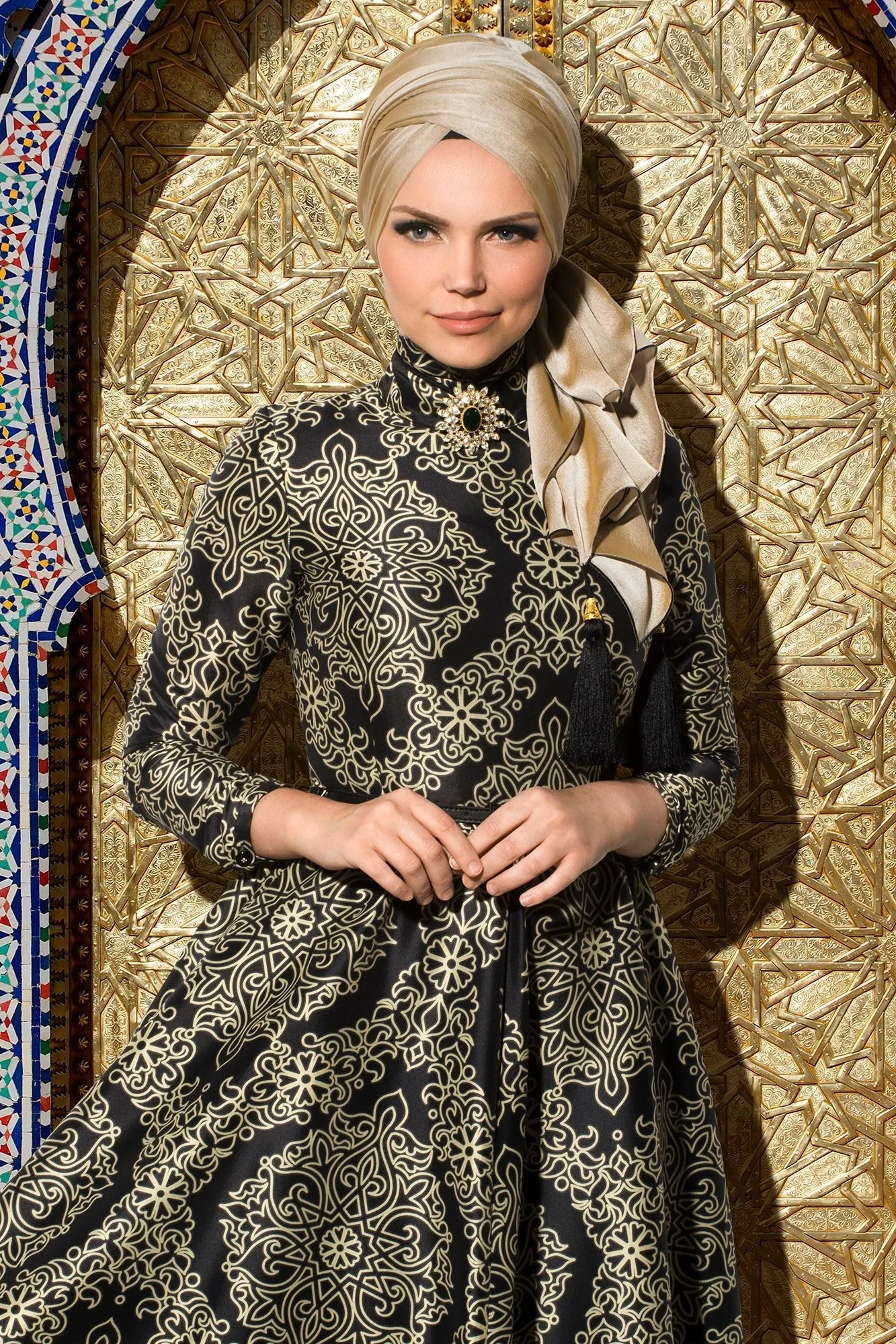 Muslima Hijab Beige