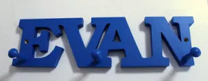 Name Wall Peg Board