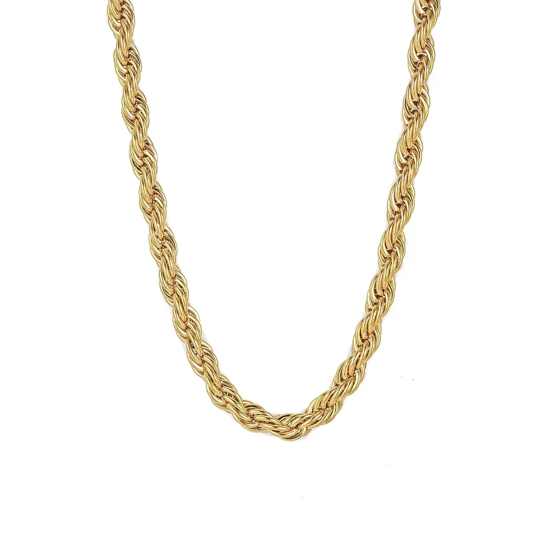 NAOMI ROPE NECKLACE - GOLD