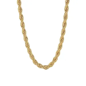NAOMI ROPE NECKLACE - GOLD
