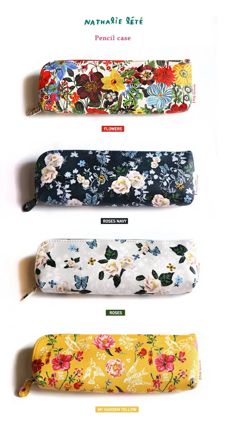 Nathalie Lete Pencil Pouch - My Garden