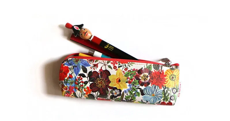 Nathalie Lete Pencil Pouch - My Garden