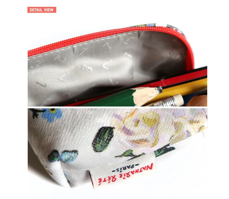 Nathalie Lete Pencil Pouch - My Garden