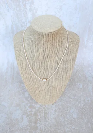Natural Shoreline Pearl Necklace