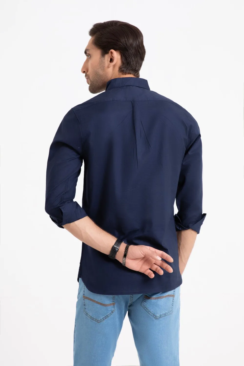 Navy Casual Shirt