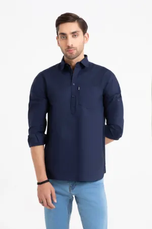 Navy Casual Shirt