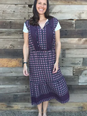 Navy Sleeveless Dress