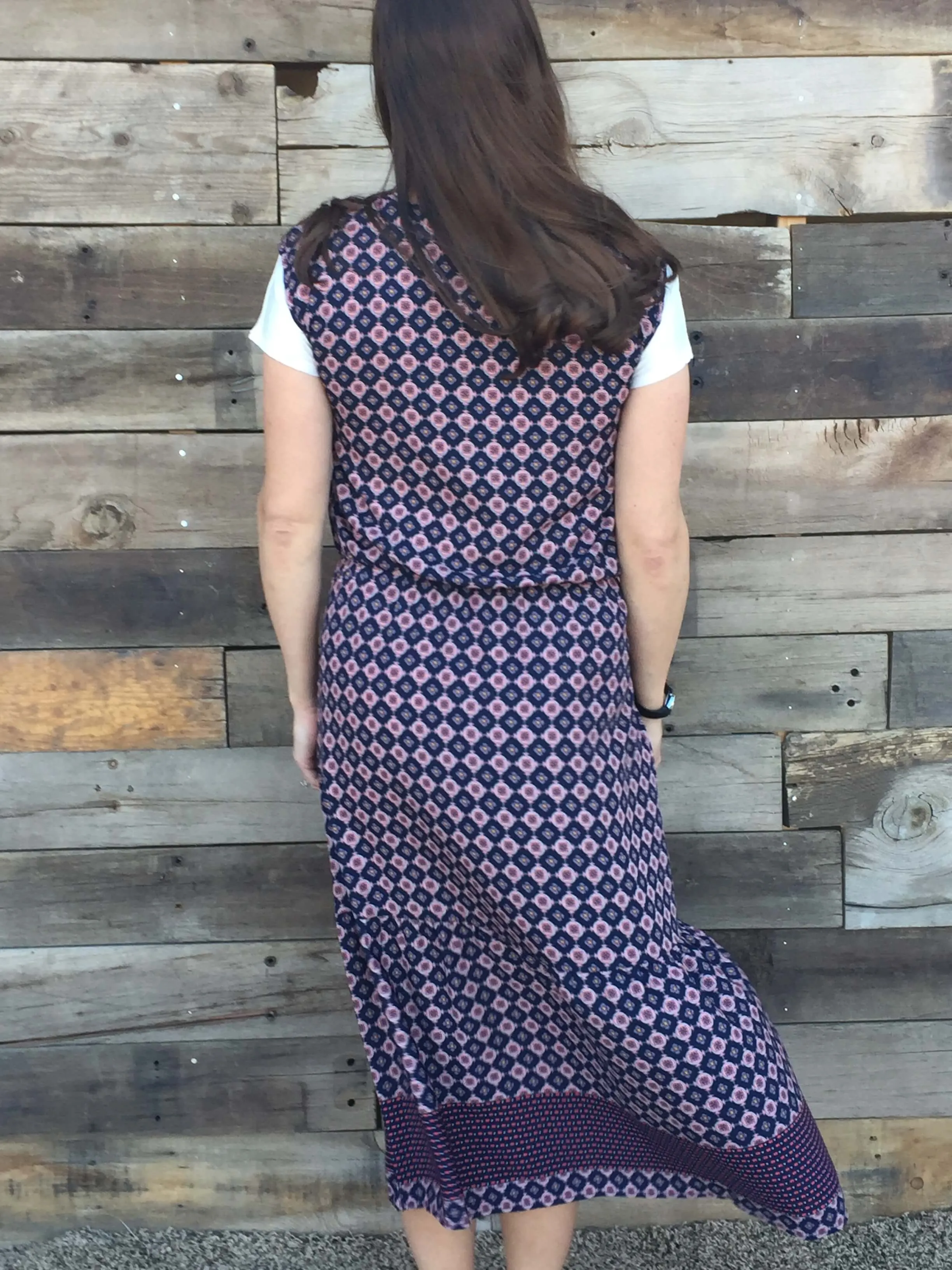 Navy Sleeveless Dress