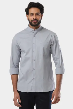 Neo - Gray Formal Shirt For Men | Ariser