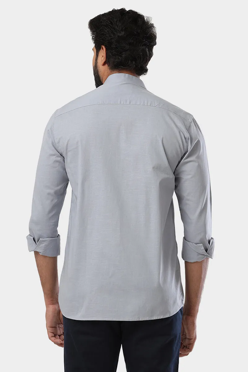 Neo - Gray Formal Shirt For Men | Ariser