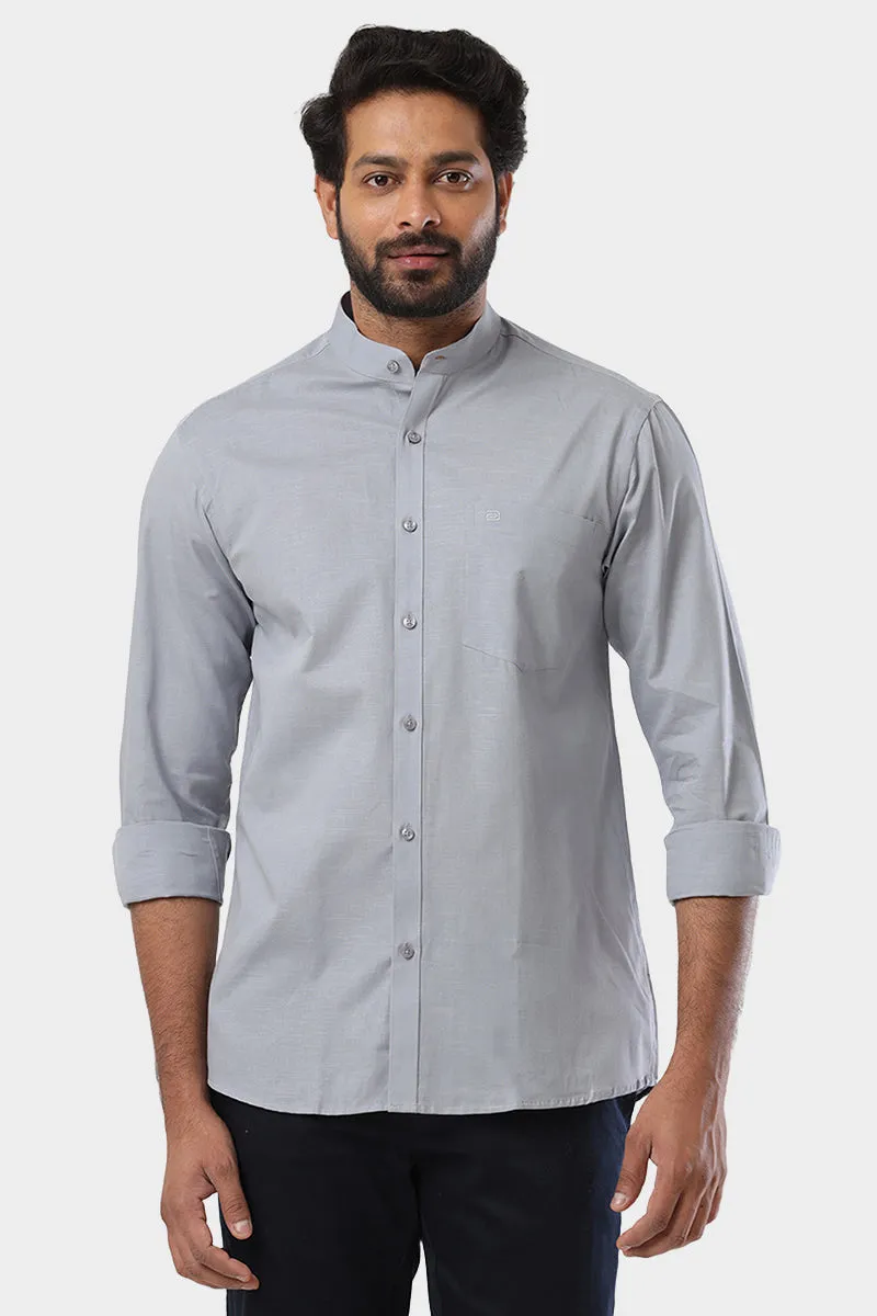 Neo - Gray Formal Shirt For Men | Ariser