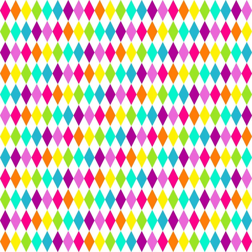 Neon Rainbow Heat Transfer Vinyl sheet