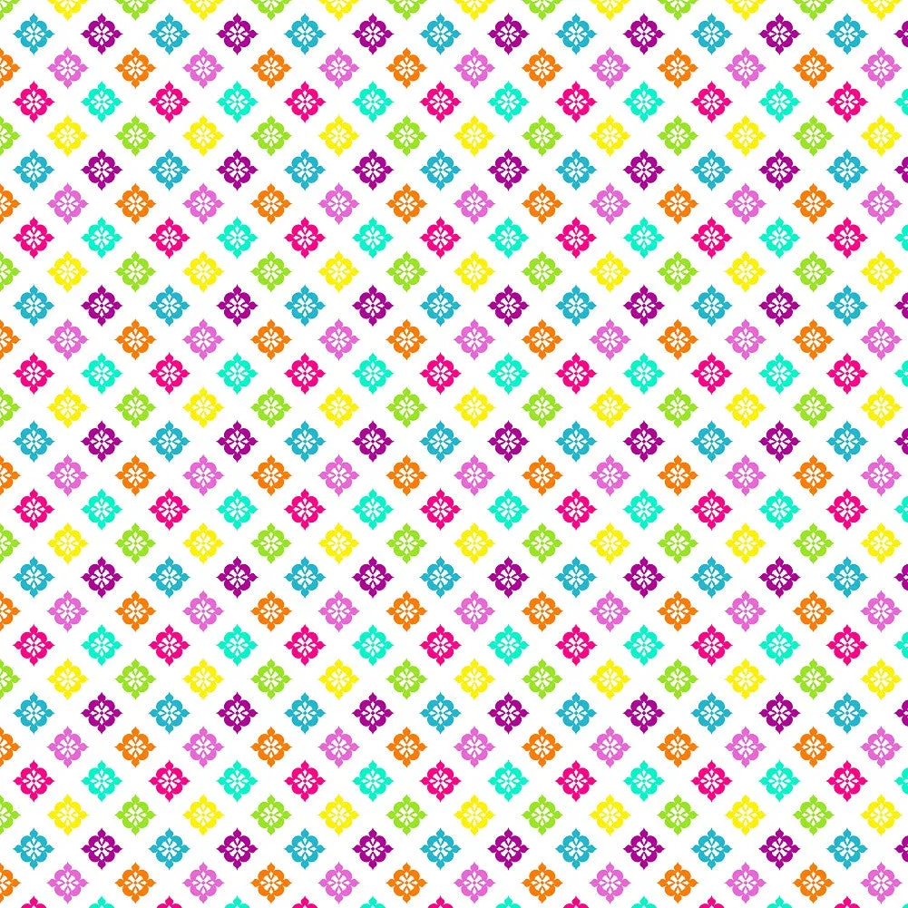 Neon Rainbow Heat Transfer Vinyl sheet