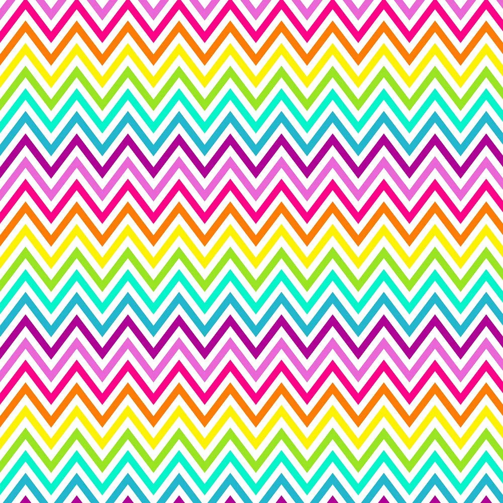 Neon Rainbow Heat Transfer Vinyl sheet